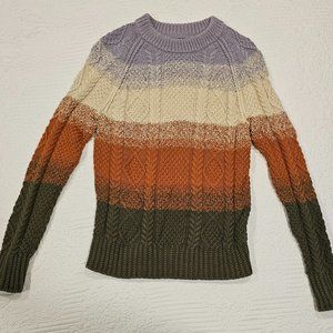 LL Bean Fishermen Knit Sweater